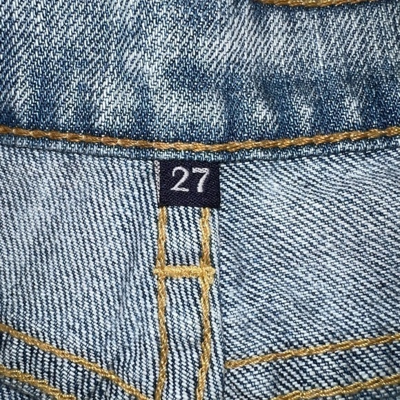 CARMAR high rise embroidered, distressed shorts, 27 - Picture 8 of 8